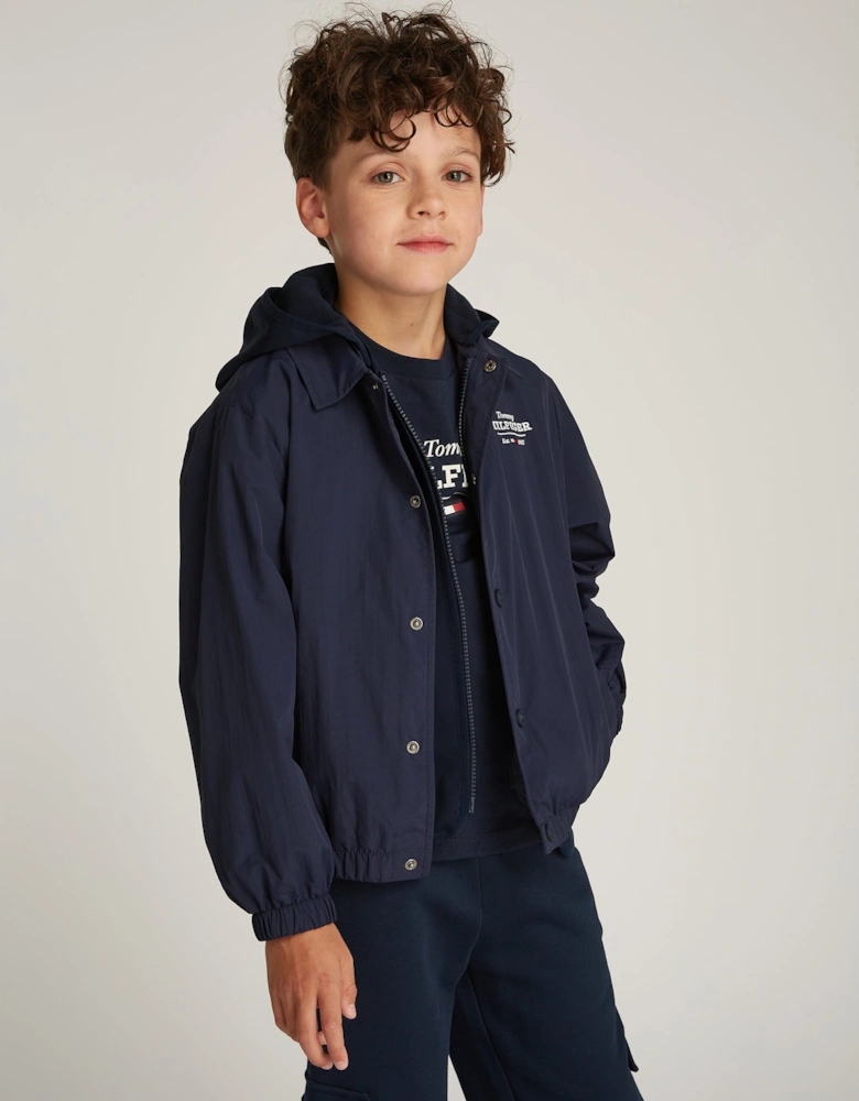 Boys Coach 3 in 1 Jacket in Black