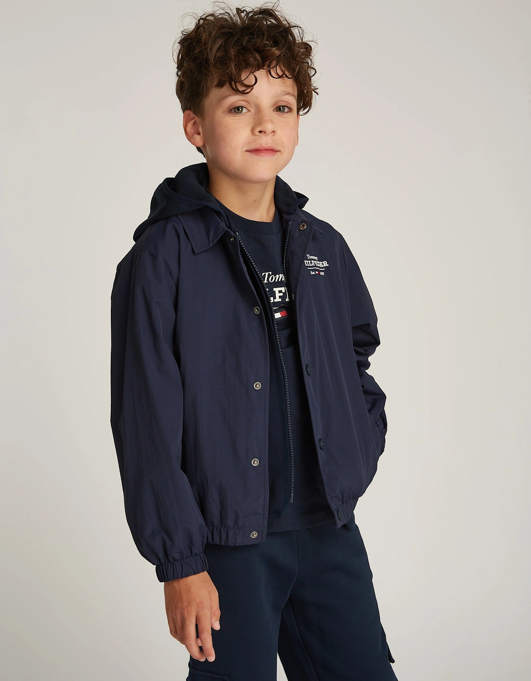 Boys Coach 3 in 1 Jacket in Black