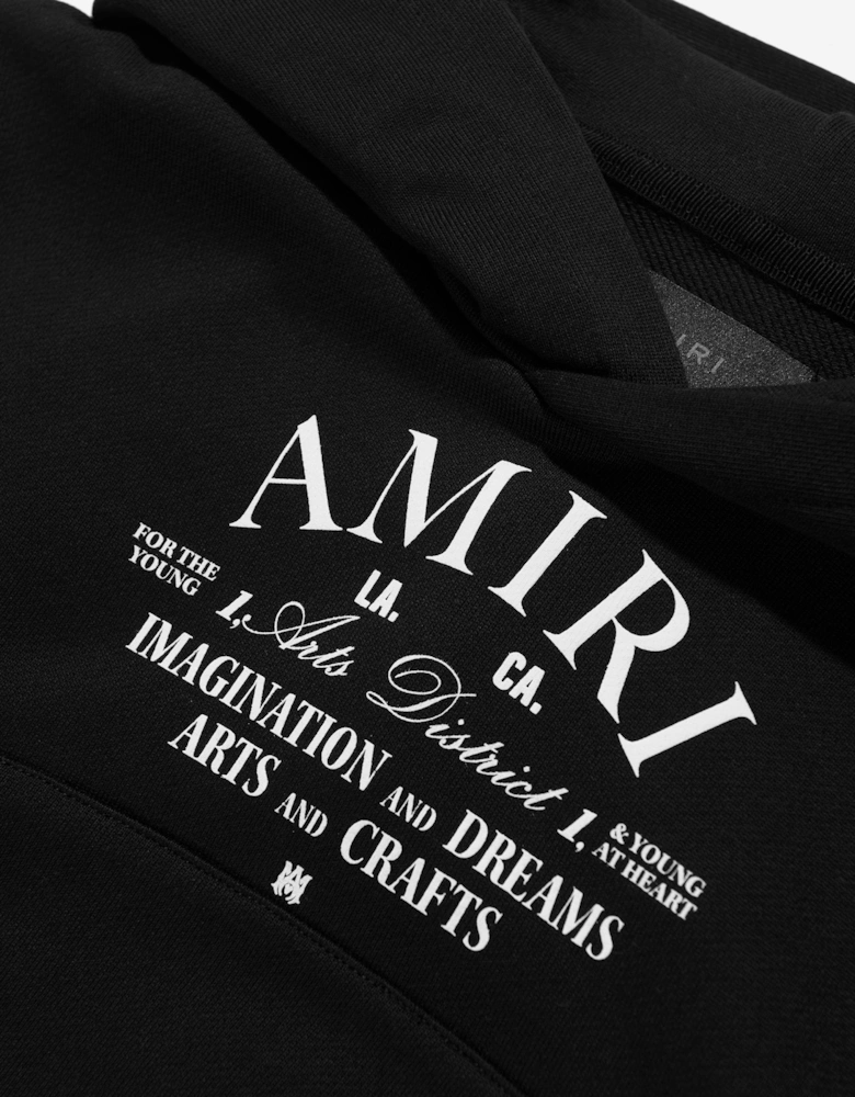 Kids Arts District Hoodie in Black