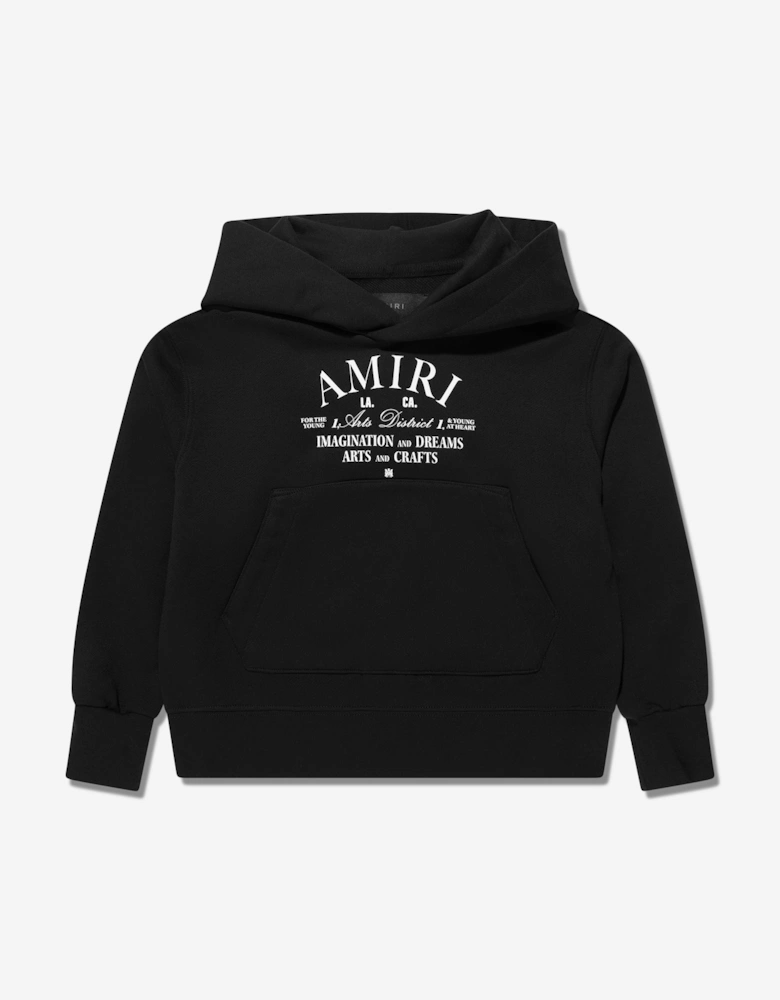 Kids Arts District Hoodie in Black