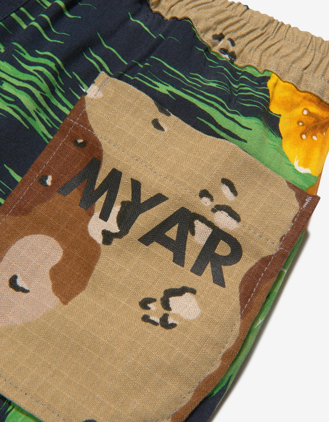 Boys Cotton Hawaiian Print Shorts