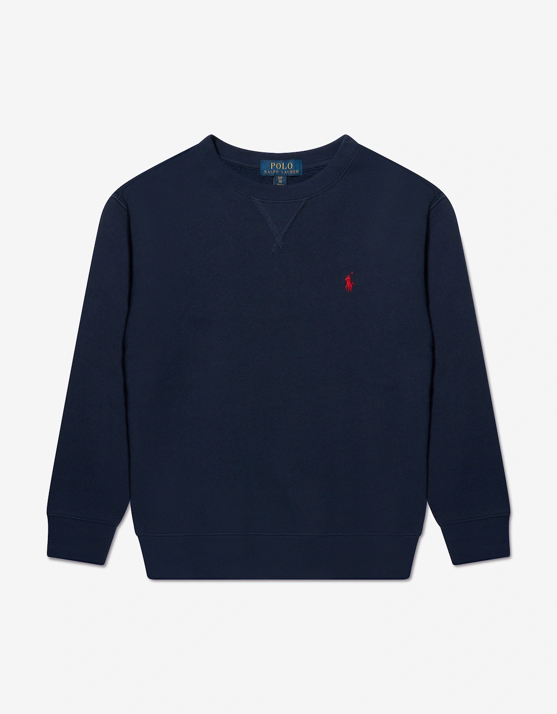 Boys Logo Sweatshirt in Navy, 6 of 5