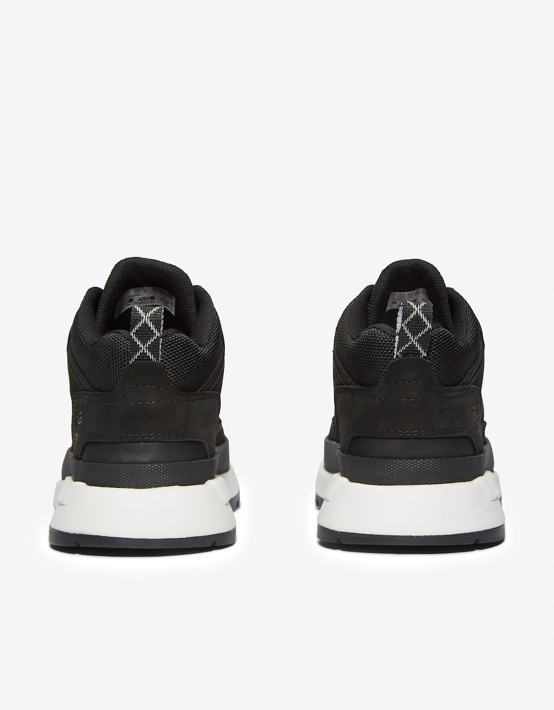 Boys Low Lace-Up Trainers in Black