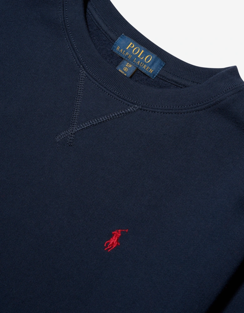 Boys Logo Sweatshirt in Navy