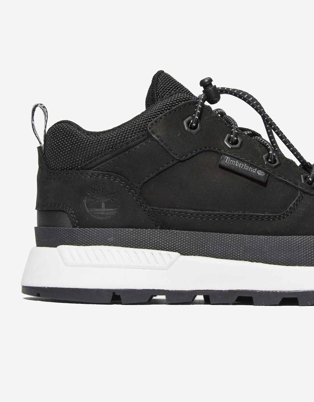 Boys Low Lace-Up Trainers in Black