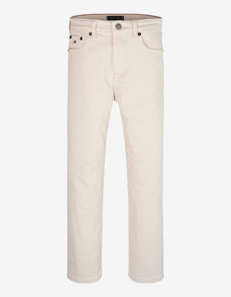 Boys Skater Jeans in Ivory