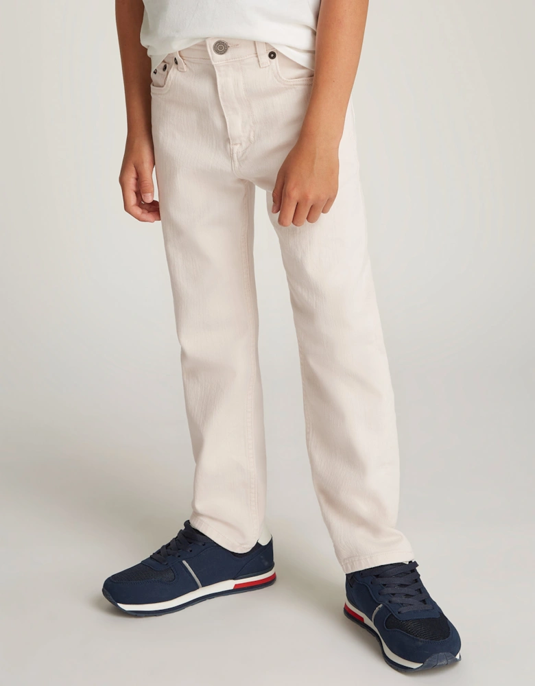Boys Skater Jeans in Ivory