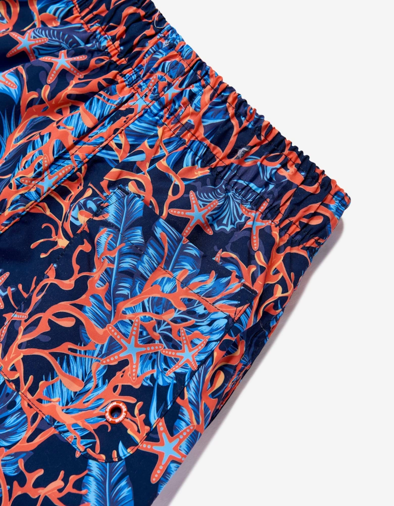 Boys Coral Beach Shorts in Blue (UPF50+)