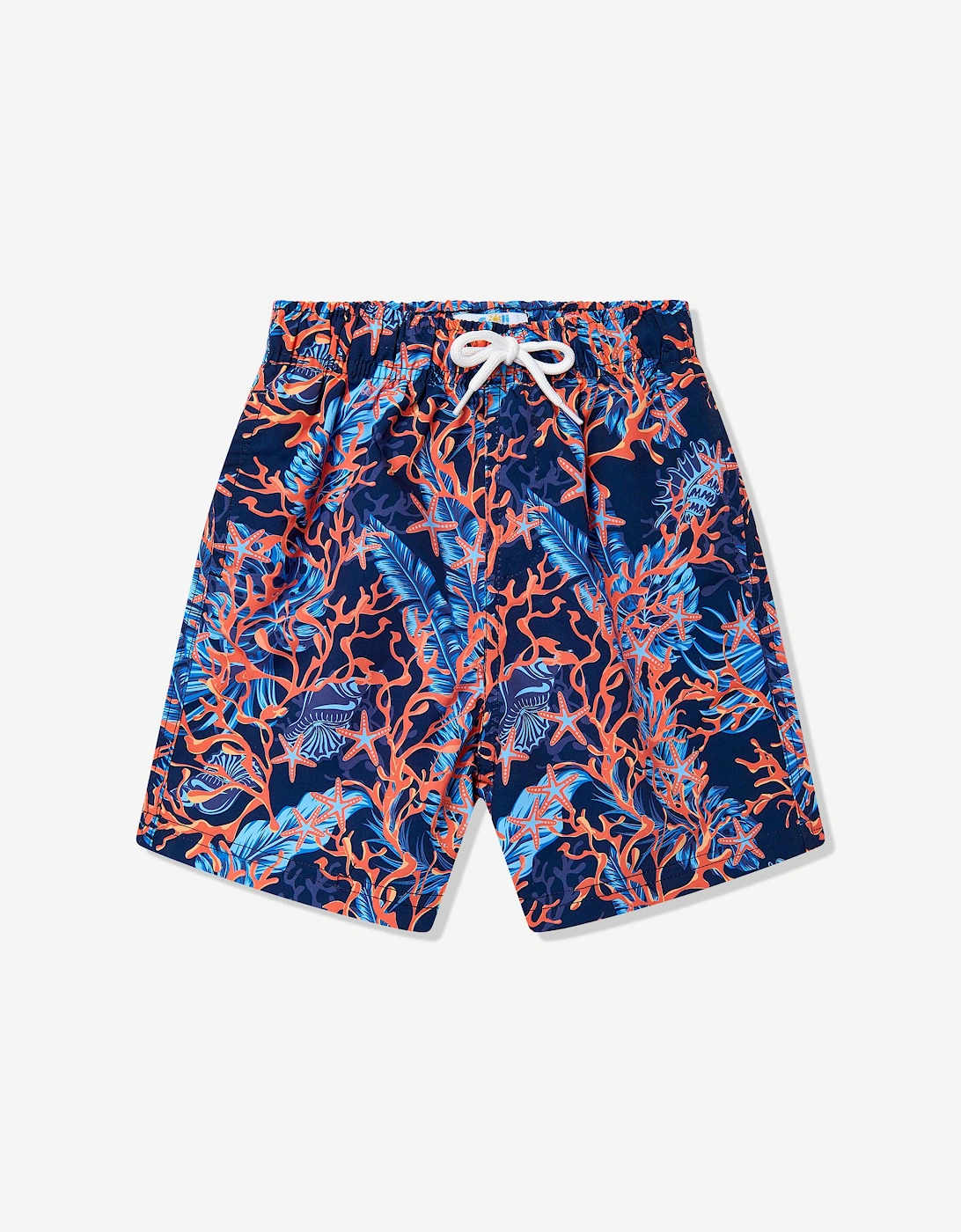 Boys Coral Beach Shorts in Blue (UPF50+), 5 of 4