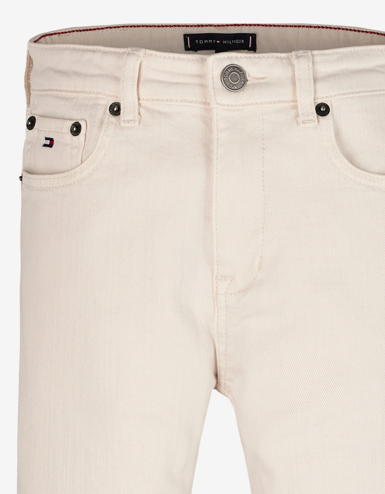 Boys Skater Jeans in Ivory