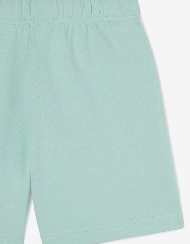 Girls The Palm Sweat Shorts in Green