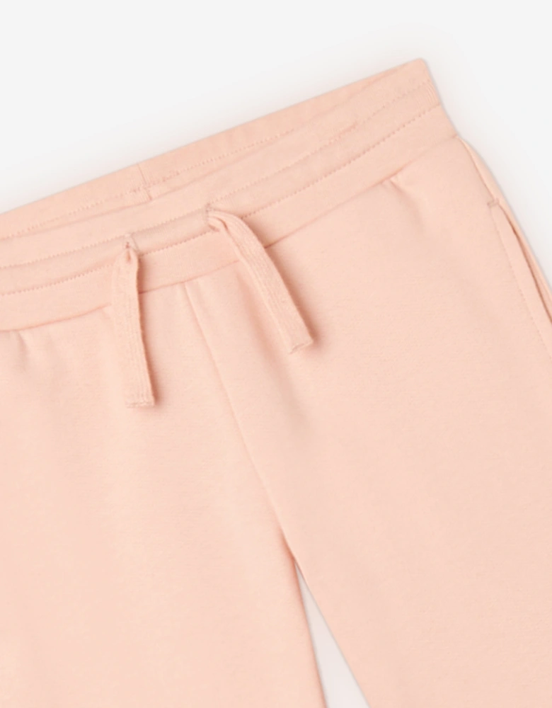 Girls Branded Joggers in Pink