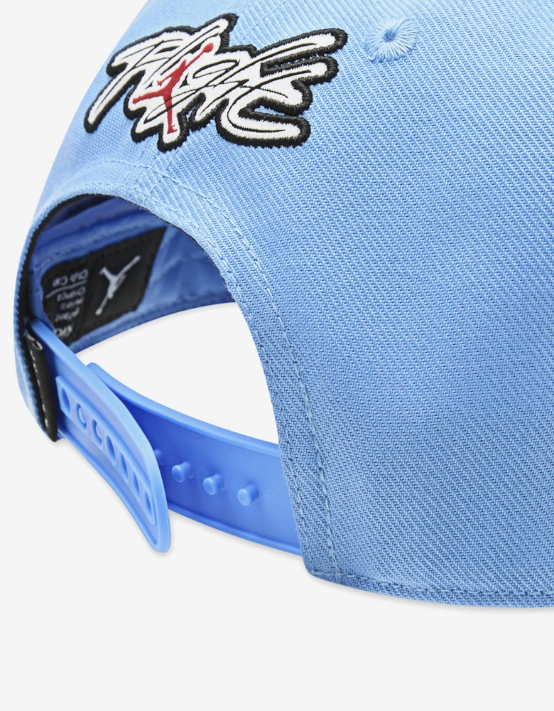 Kids Curve Brim Cap in Blue