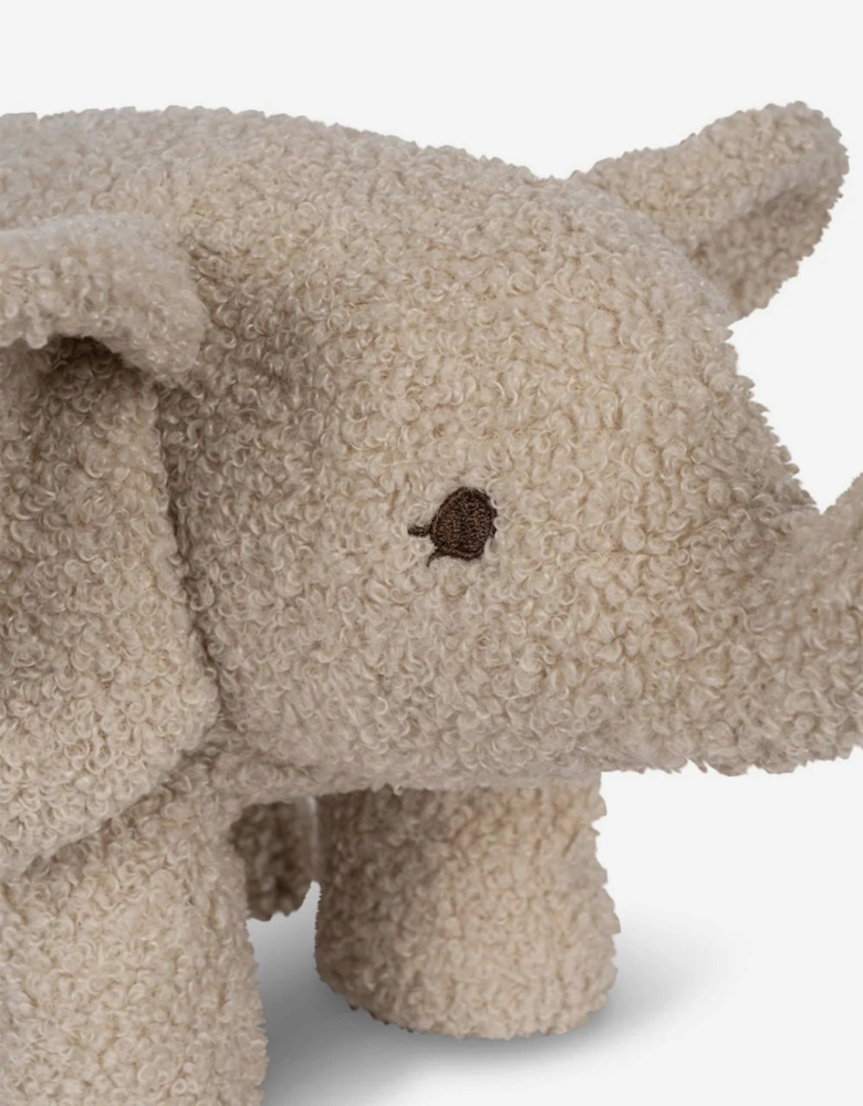 Konges Sløjd Baby Elephant Soft Toy in Ivory