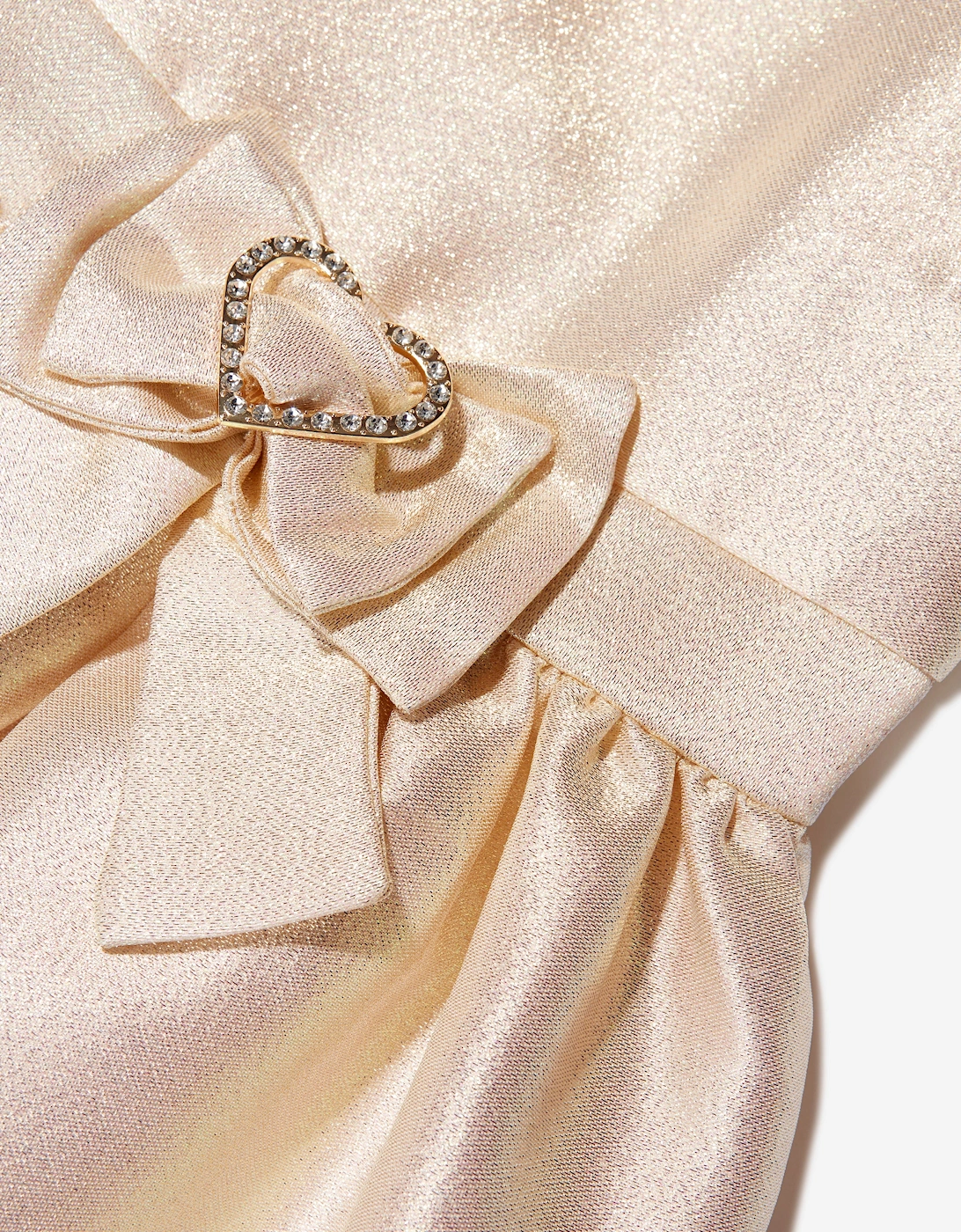 Angels Face Girls Sydney Sparkle Dress in Gold