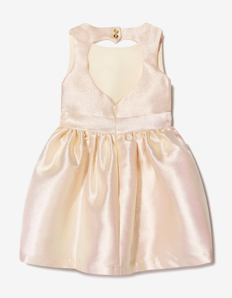 Angels Face Girls Sydney Sparkle Dress in Gold