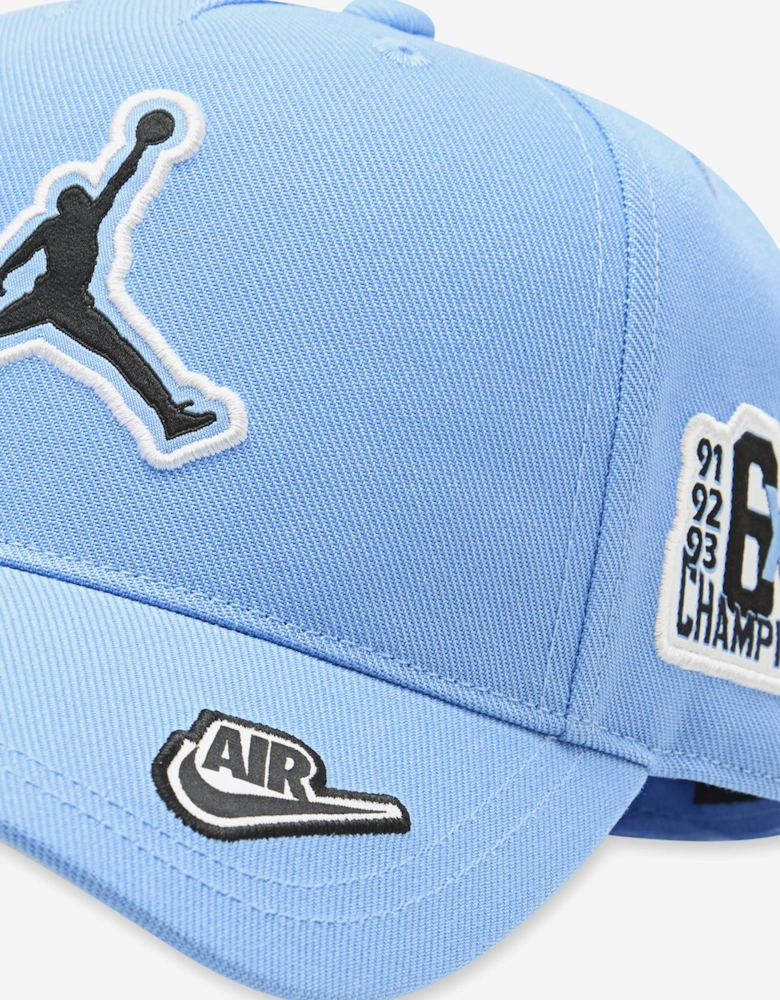 Kids Curve Brim Cap in Blue