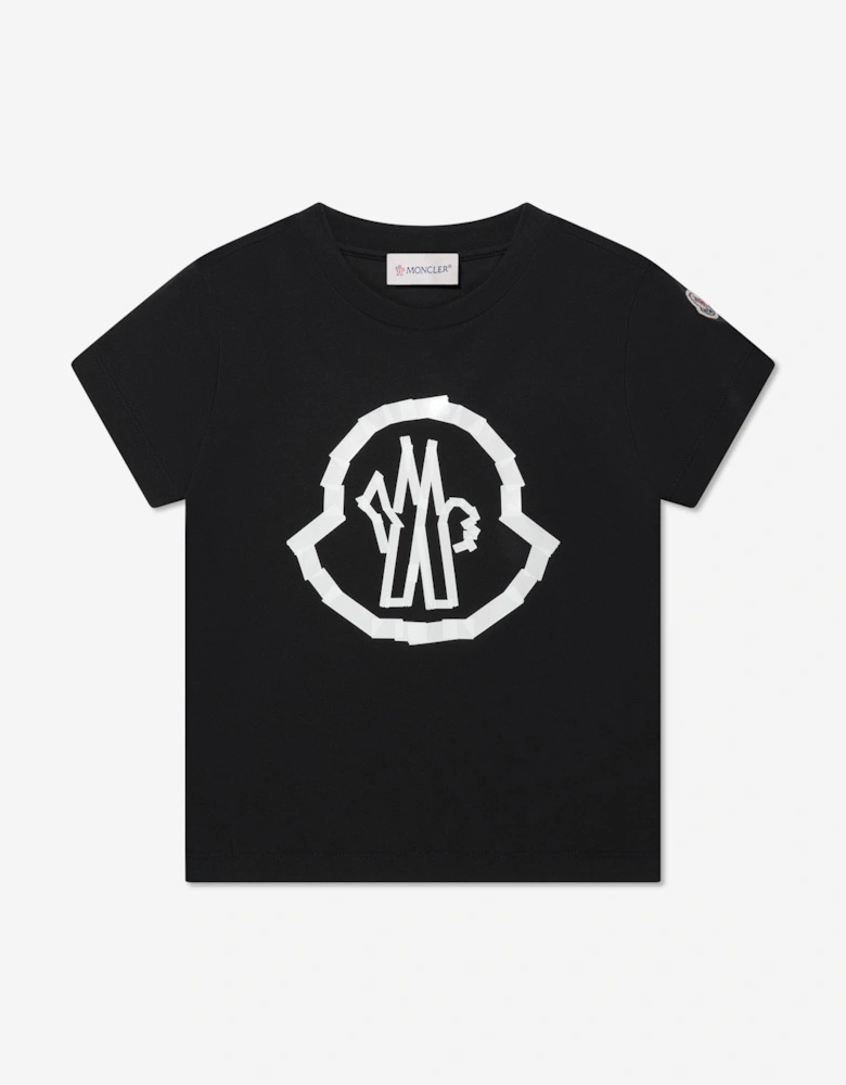 Enfant Boys Logo t-Shirt in Black