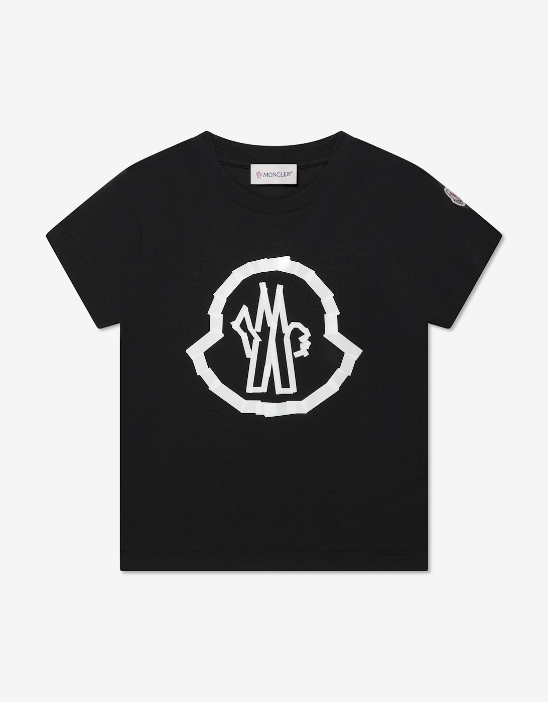 Enfant Boys Logo t-Shirt in Black, 5 of 4