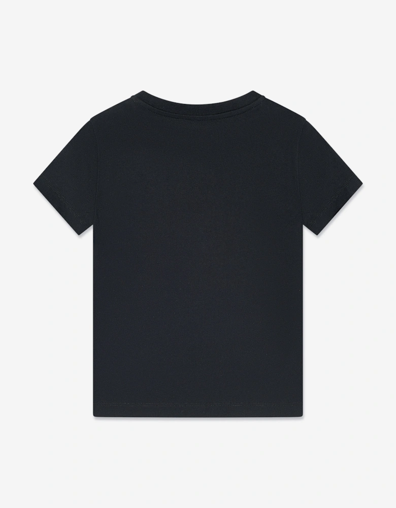Girls Logo T-Shirt in Black