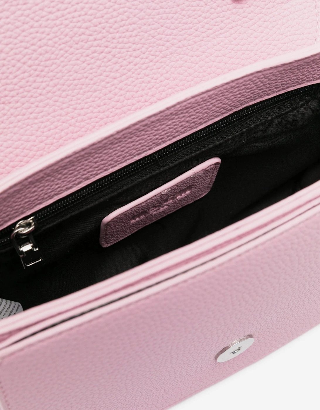 Girls Eco Leather Shoulder Bag in Pink (19cm)