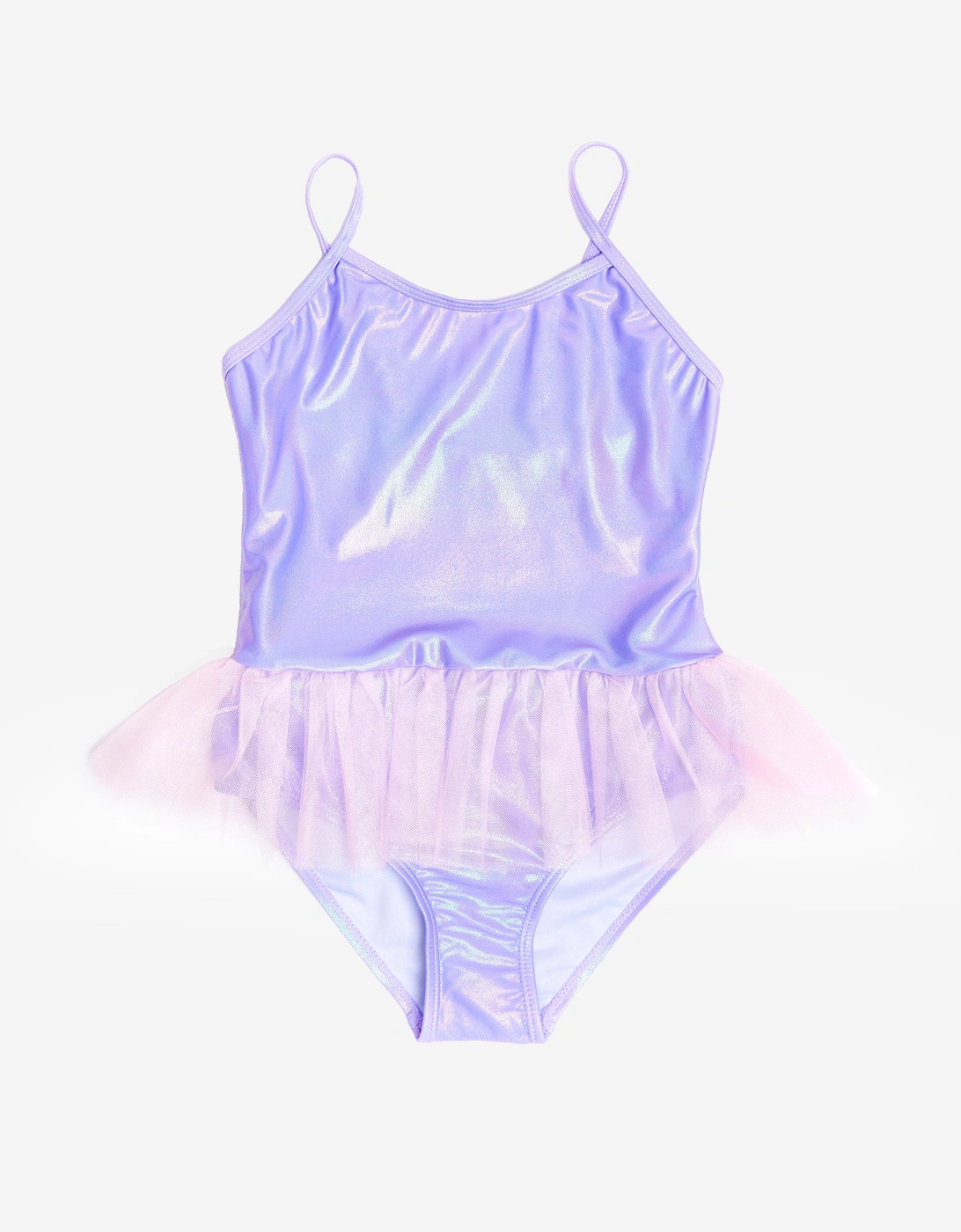Girls Tutu Swimsuit in Purple (UPF50+), 5 of 4
