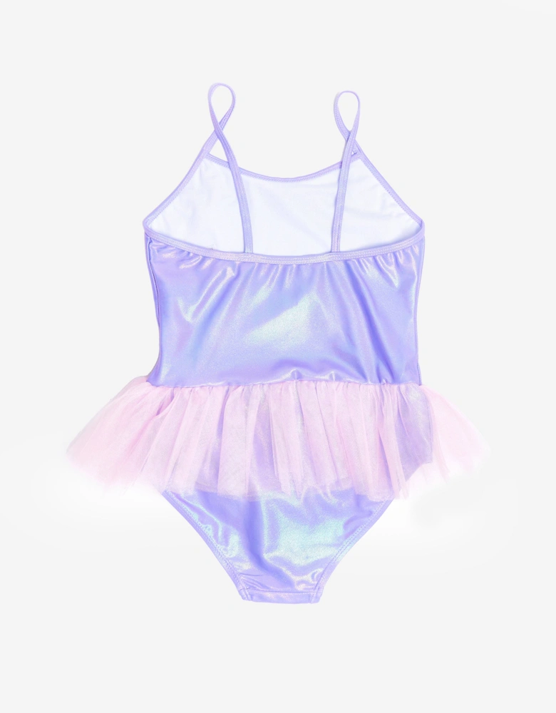 Girls Tutu Swimsuit in Purple (UPF50+)