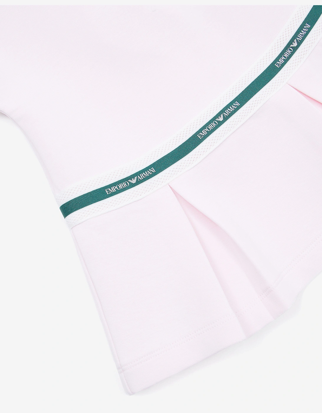Baby Girls Logo Tape Dress in Pink