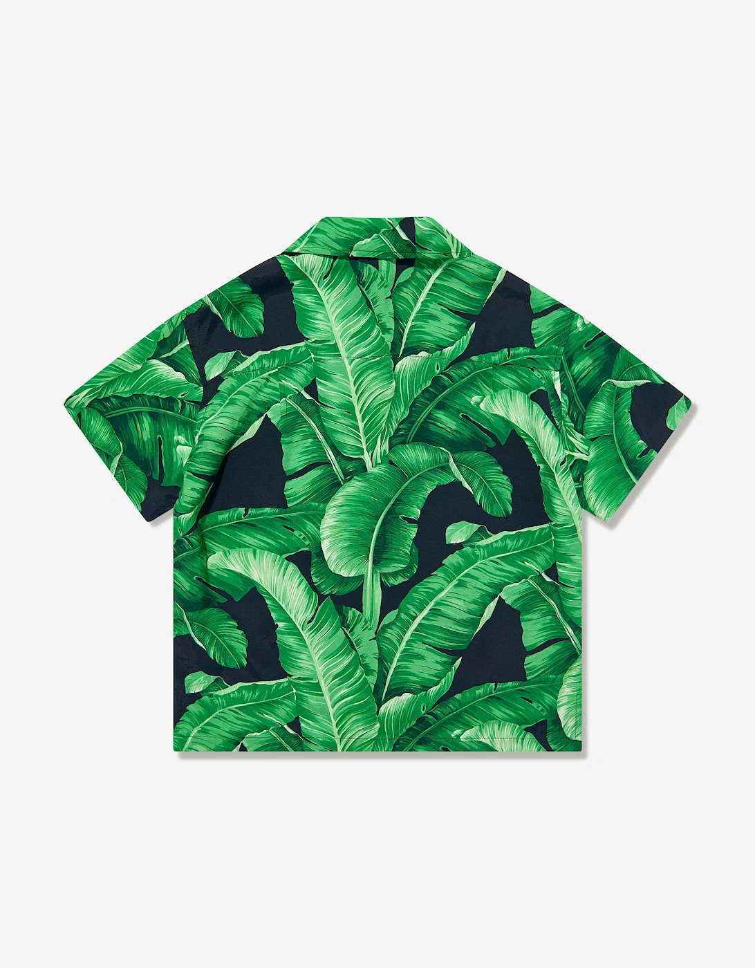 Boys Banana Leaf Shirt in Green