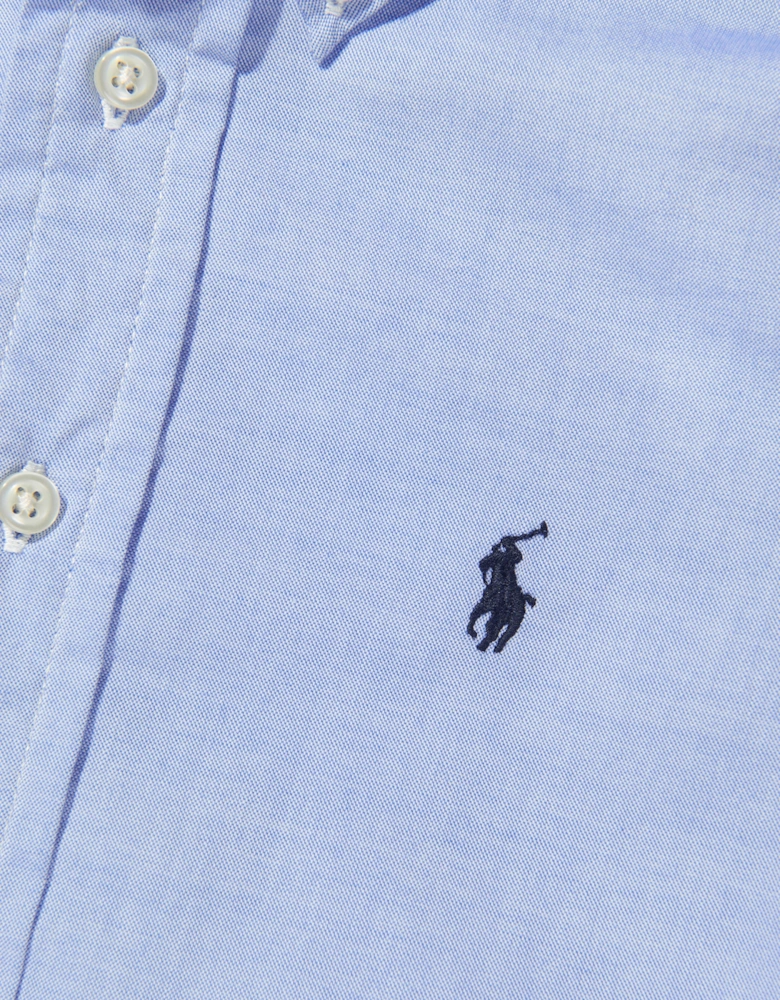 Boys Slim Fit Shirt in Blue