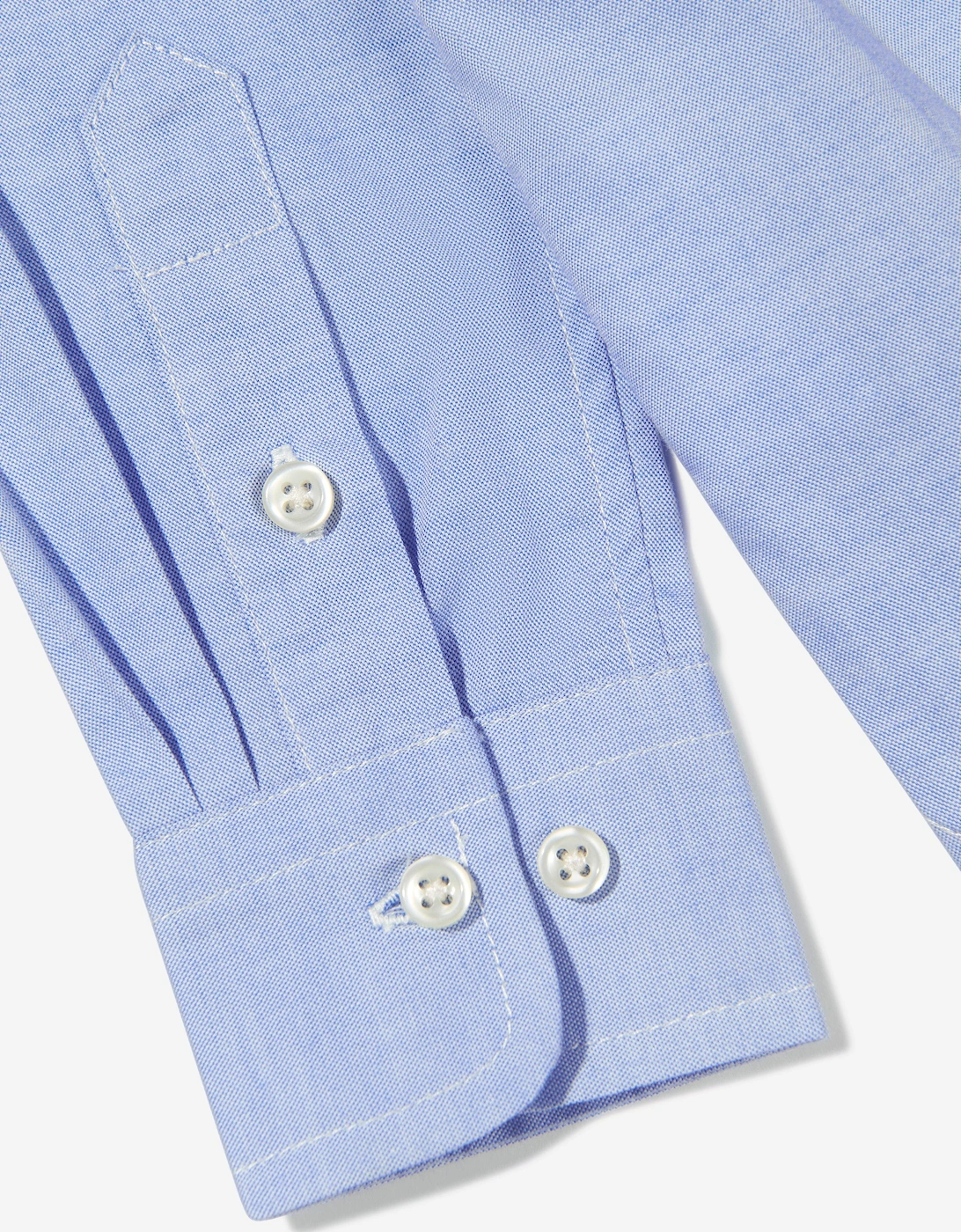Boys Slim Fit Shirt in Blue