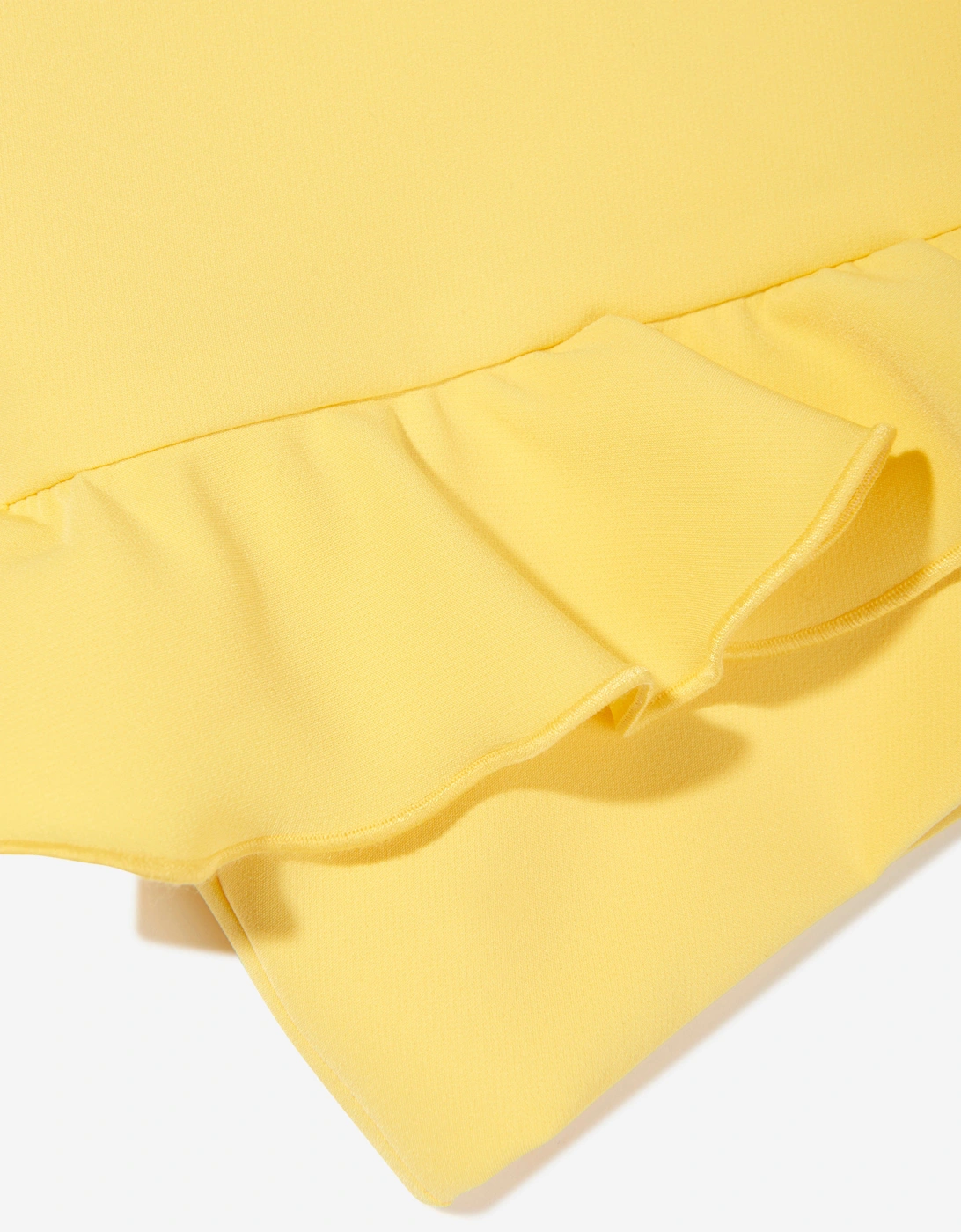 Girls Technical Fabric Shorts in Yellow