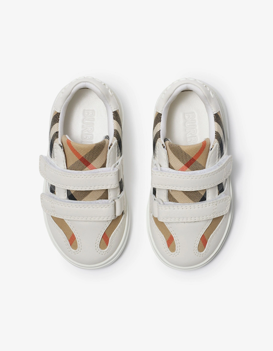 Baby Check Trainers in White