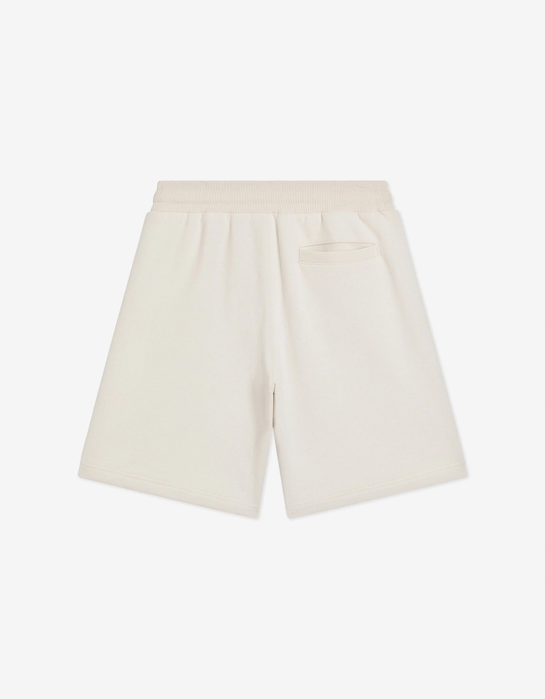 Boys Logo Bermuda Shorts in Ivory