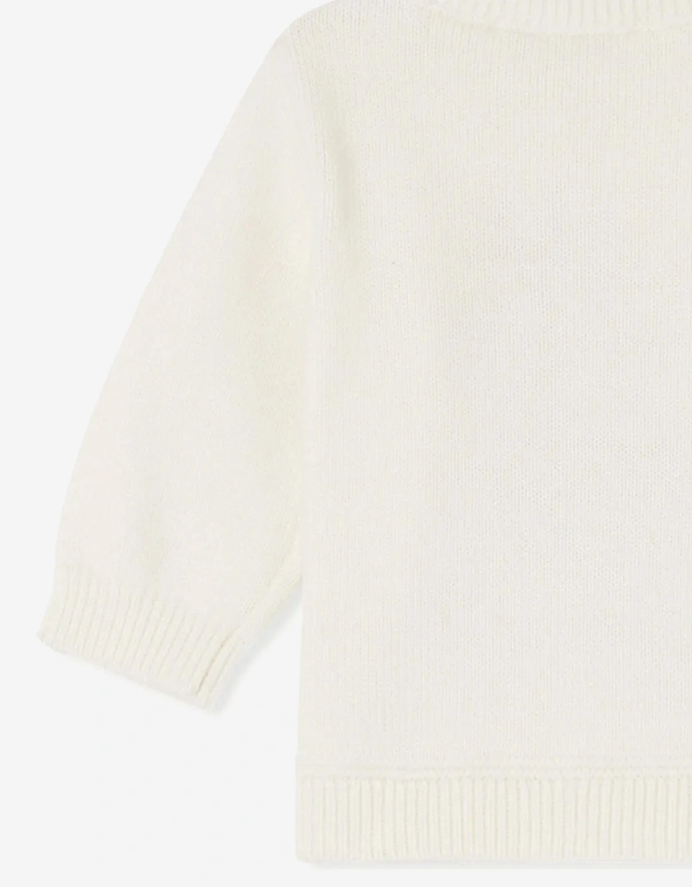 Baby Boys Almire Jumper in Ivory