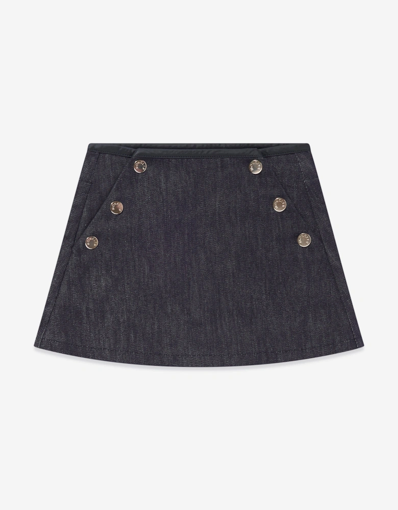 Enfant Girls A-Line Skirt in Grey
