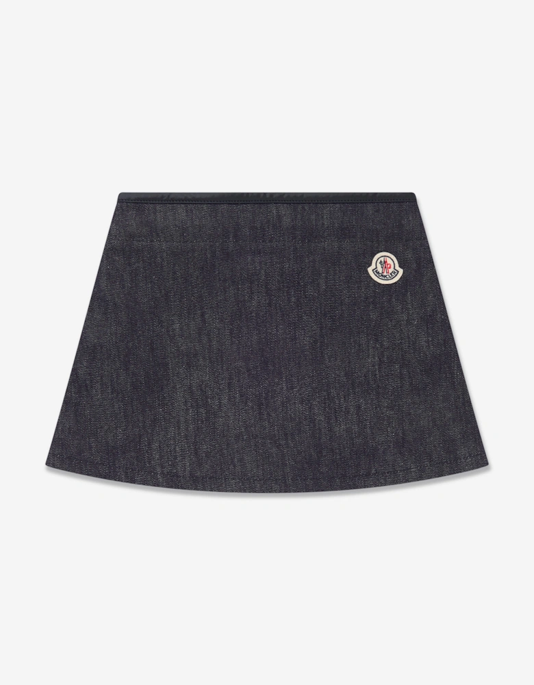 Enfant Girls A-Line Skirt in Grey