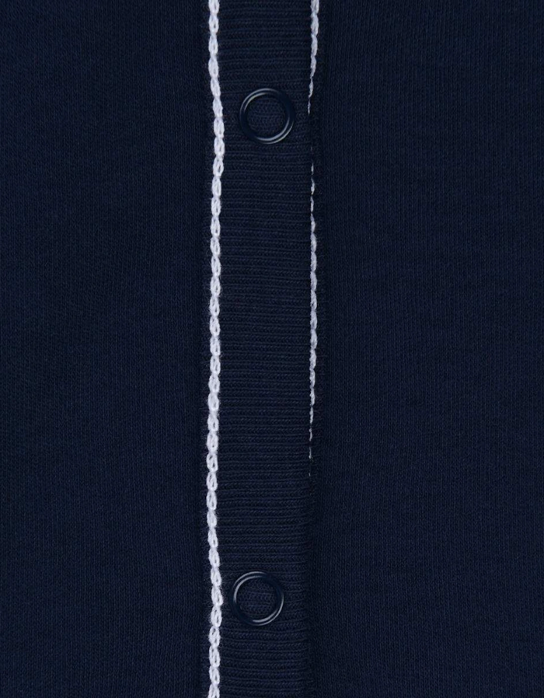 Baby Boys Logo Babygrow in Navy