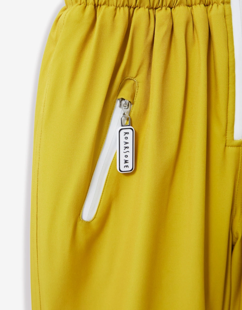 Kids Cub The Lion Ski Bottoms in Yellow
