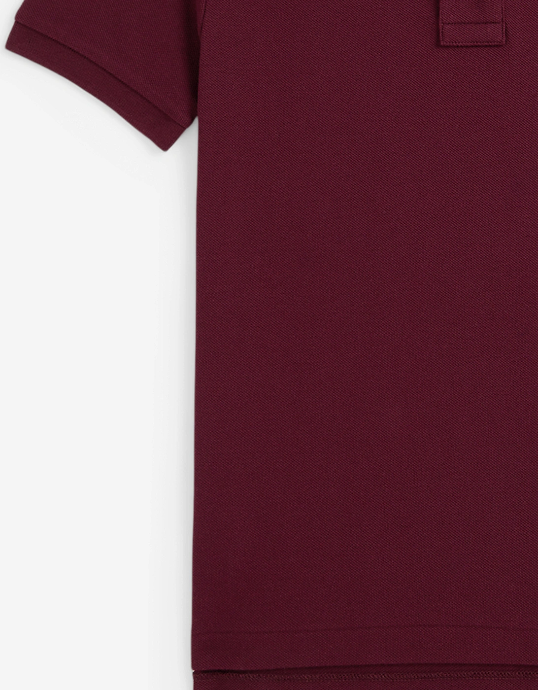 Boys Logo Slim Fit Polo Shirt in Red