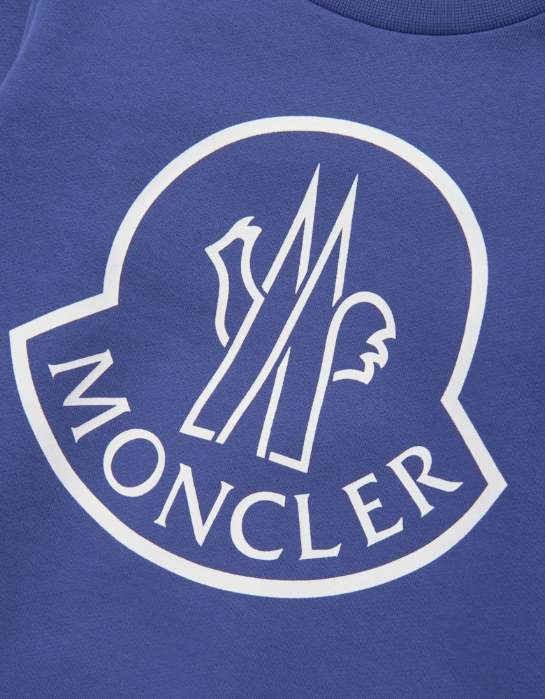 Enfant Boys Logo Sweatshirt in Blue