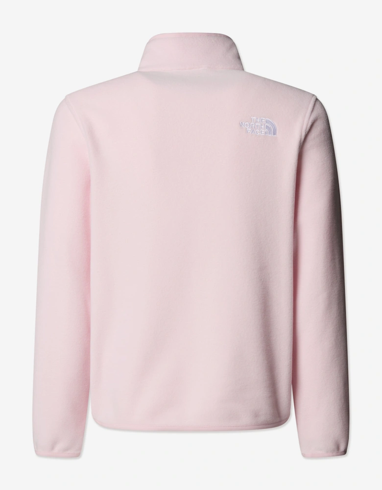 Girls Glacier 1/4 Zip Pullover in Pink