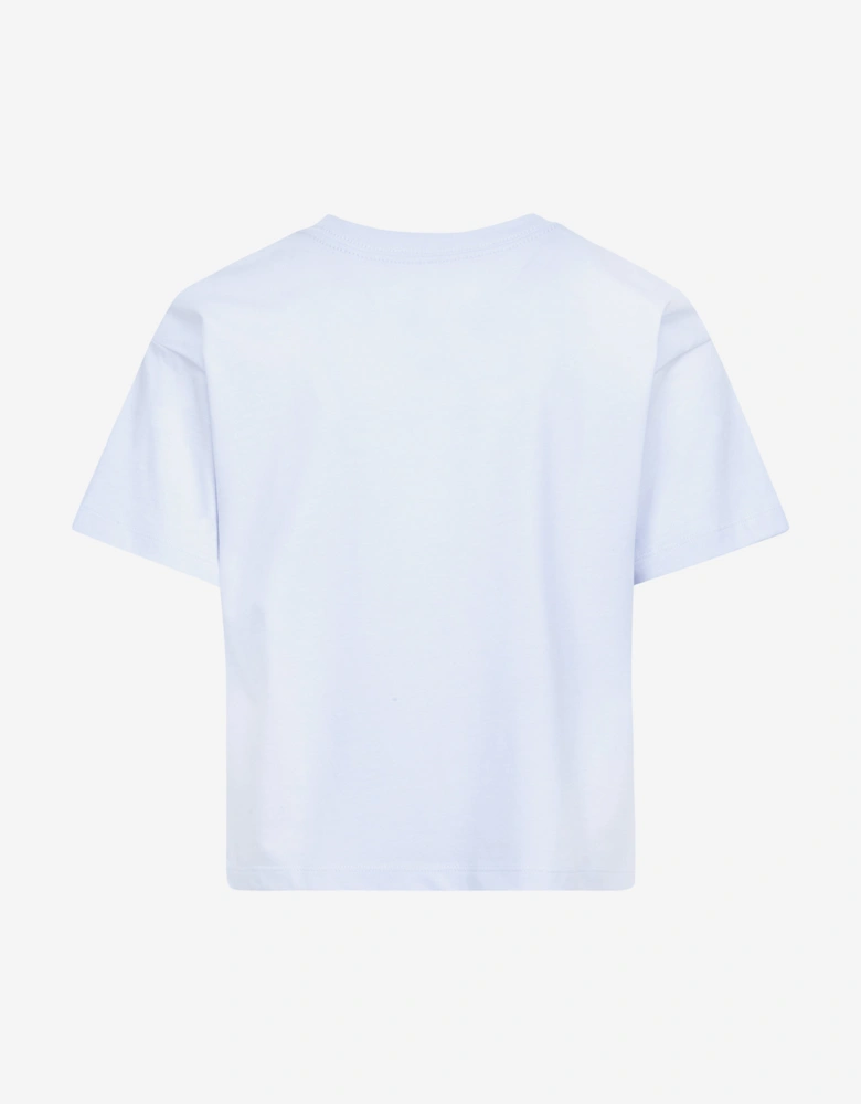 Girls Logo T-Shirt in Grey