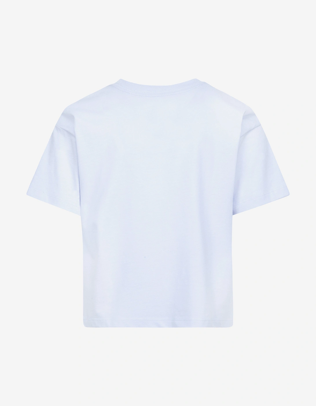 Girls Logo T-Shirt in Grey