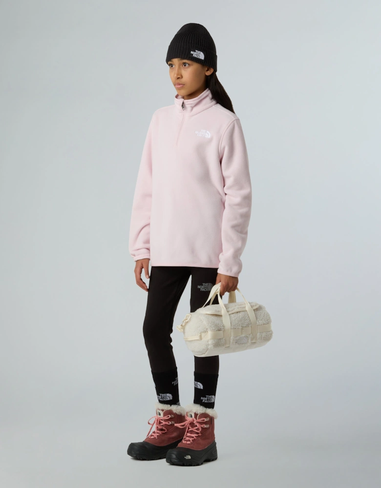 Girls Glacier 1/4 Zip Pullover in Pink