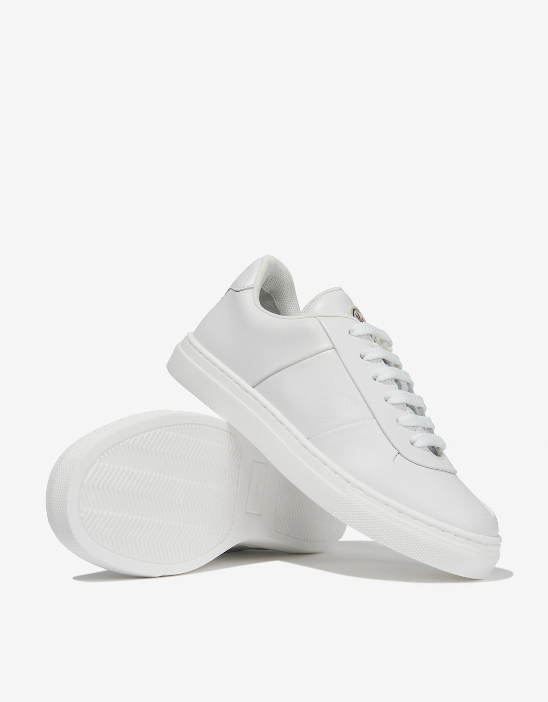 Enfant Kids Leather Petit Neue York Low Top Trainers