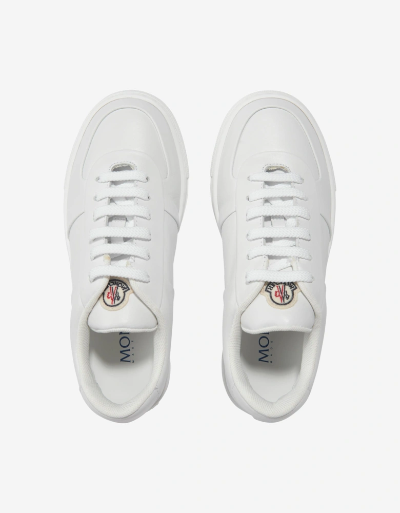 Enfant Kids Leather Petit Neue York Low Top Trainers