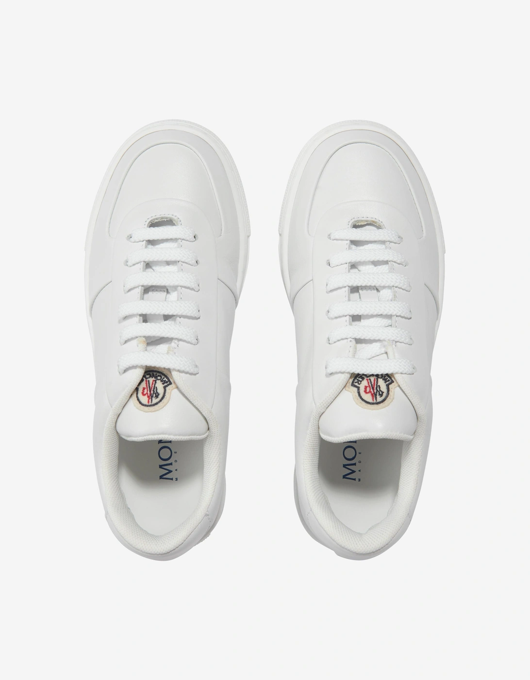 Enfant Kids Leather Petit Neue York Low Top Trainers