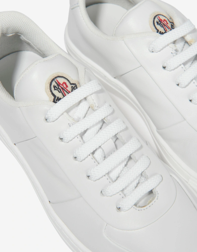 Enfant Kids Leather Petit Neue York Low Top Trainers