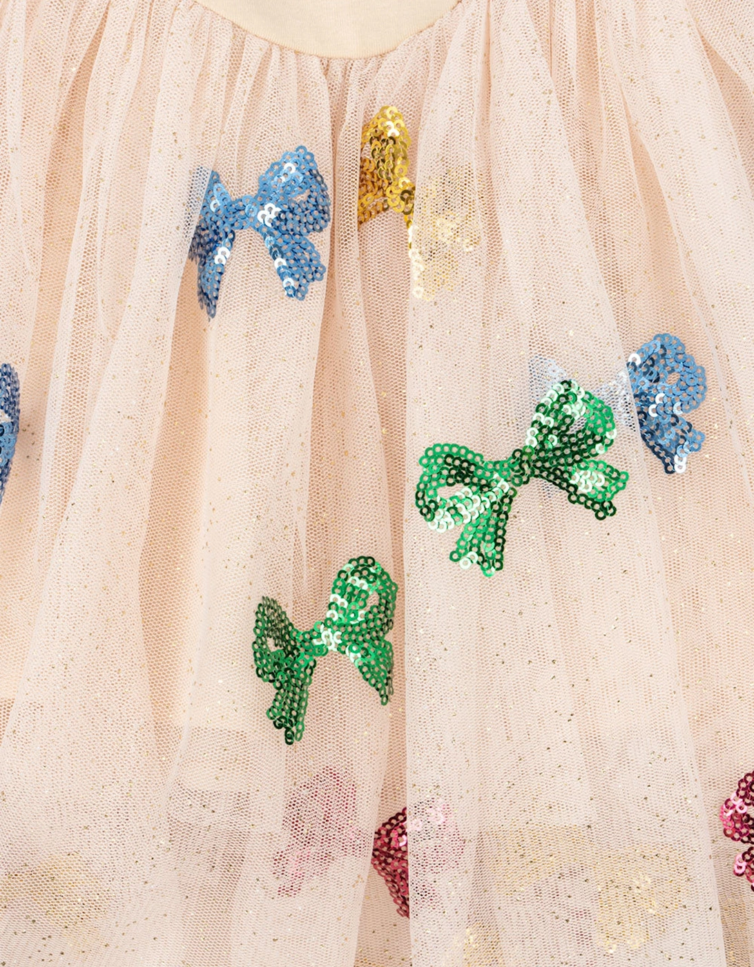 Girls Yvonne Tulle Ballerina Dress in Pink